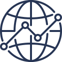 Global presence icon
