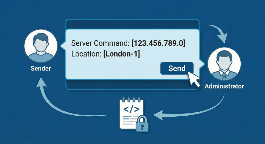 Share Server Command with Admin