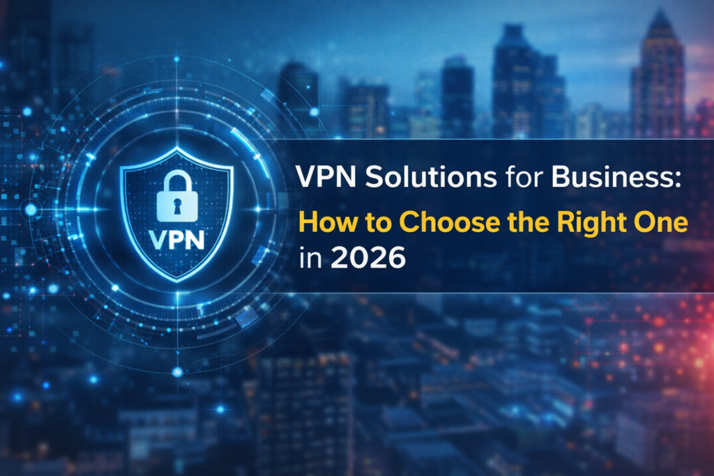 VPN Solutions for Business: How to Choose the Right One in 2026
