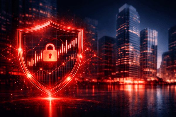 Digital shield securing financial data